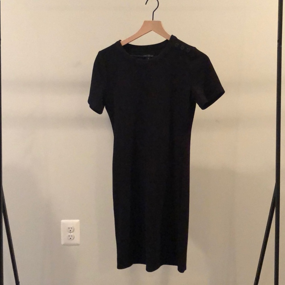 Black J.crew Factory shift dress small
